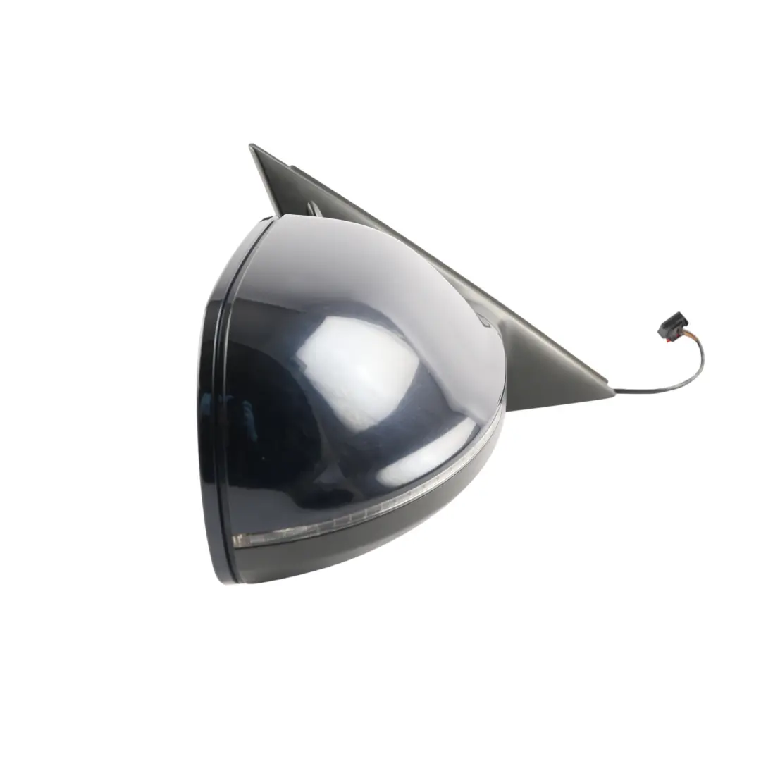 Audi Q5 8R Wing Mirror Electric Right O/S Ocean Blue Pearl Effect - Z5A - SKU RHD-8R2857410F-OBL1 - Part number 8R2857410F