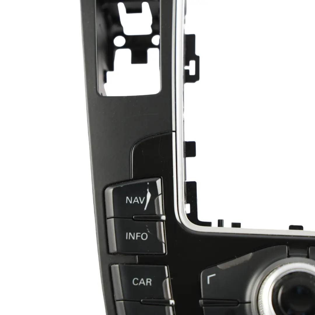 Audi A4 B8 Sat Nav MMI Centre Console Cover Panel Switch Button Block - SKU RHD-8T0919609F-1 - Part number 8T0919609F