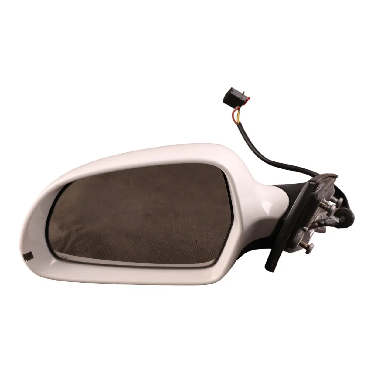 Audi A5 8T Door Wing Mirror Electric Heated Left N/S Ibis White - Y9C