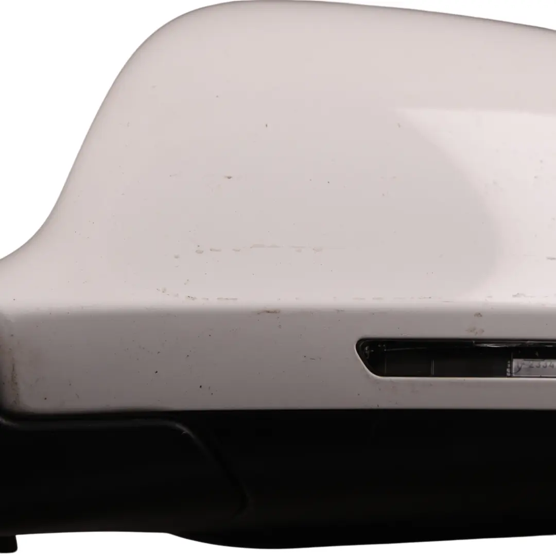 Audi A5 8T Door Wing Mirror Electric Heated Left N/S Ibis White - Y9C - SKU RHD-8T2857409D-IWH - Part number 8T2857409D