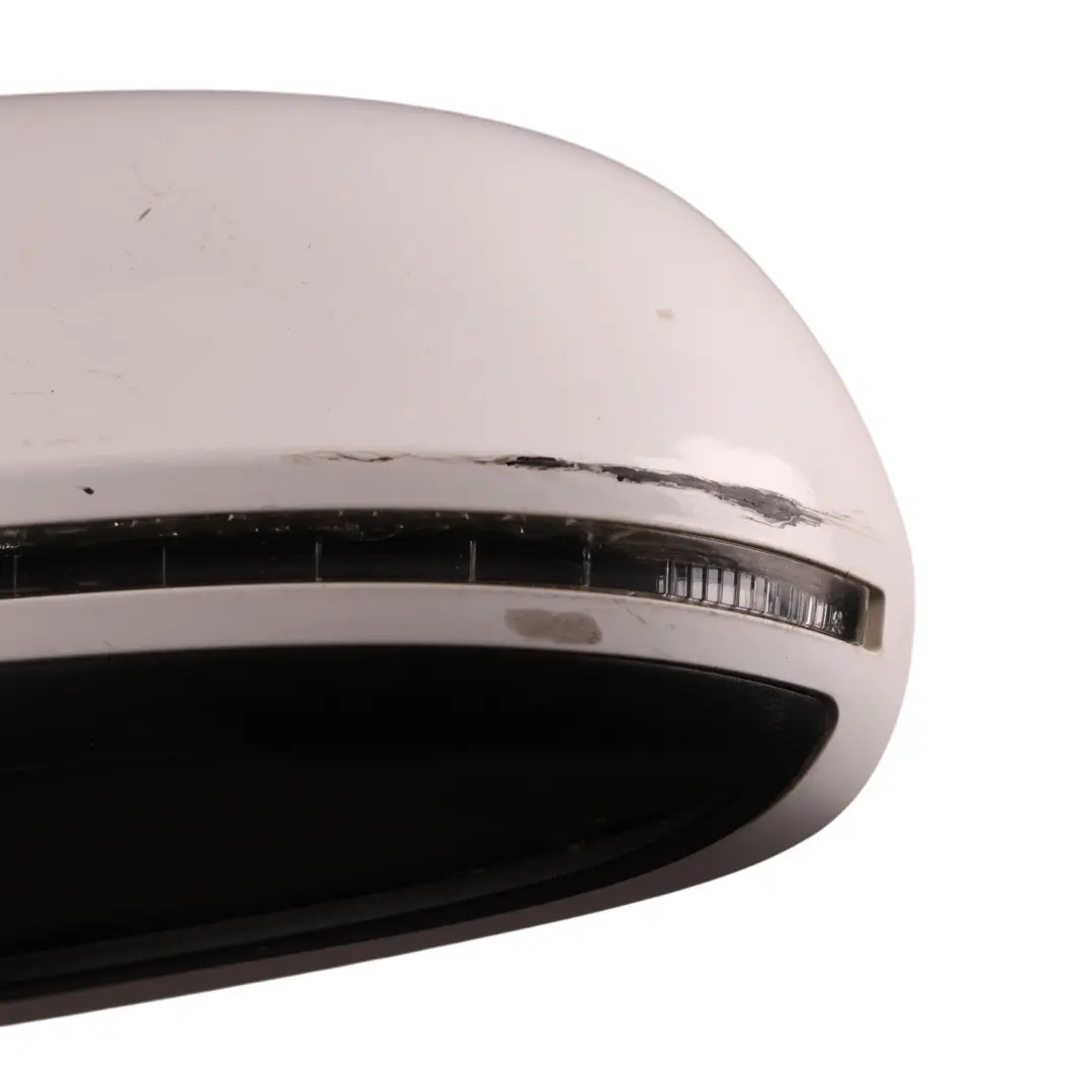 Audi A5 8T Door Wing Mirror Electric Heated Left N/S Ibis White - Y9C - SKU RHD-8T2857409D-IWH - Part number 8T2857409D