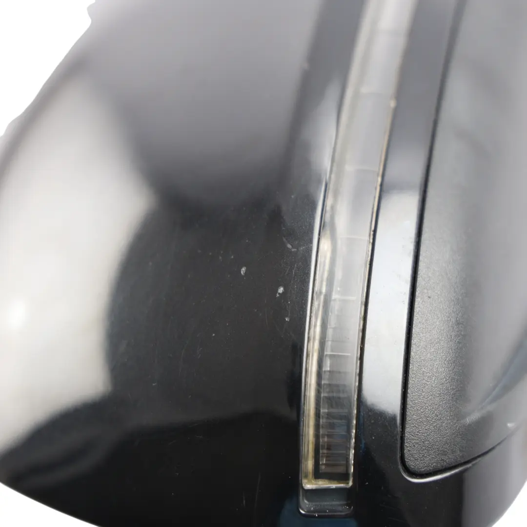 Audi A5 S5 8T Wing Mirror Power Fold Auto Dip Right O/S Black - SKU RHD-8T2857410G-BLK - Part number 8T2857410G