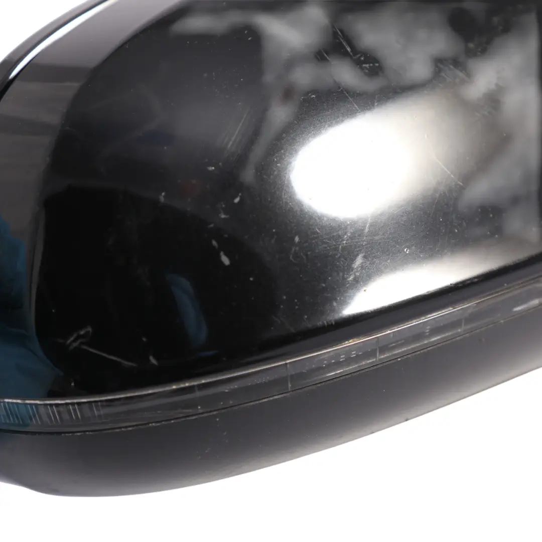 Outer Wing Mirror Power Fold Right O/S Side Brilliant Black - Y9B to Audi A5 8T with Part number 8T8 857 410 K Audi A5 8T Outer Wing Mirror Power Fold Right O/S Side Brilliant Black - Y9B - SKU RHD-8T8857410K-BBL - Part number 8T8 857 410 K