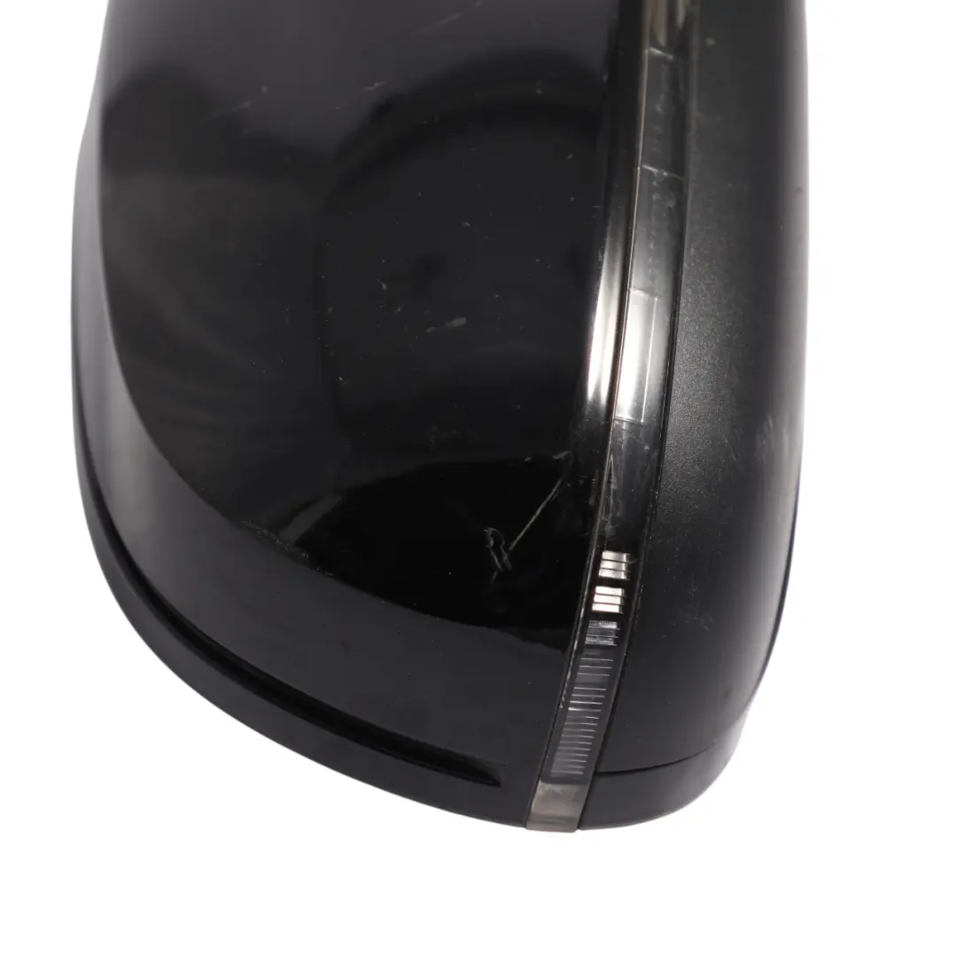 Outer Wing Mirror Power Fold Right O/S Side Brilliant Black - Y9B to Audi A5 8T with Part number 8T8 857 410 K Audi A5 8T Outer Wing Mirror Power Fold Right O/S Side Brilliant Black - Y9B - SKU RHD-8T8857410K-BBL - Part number 8T8 857 410 K