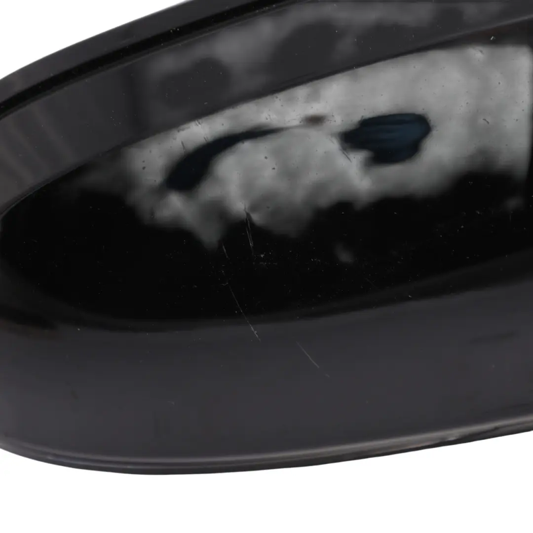 Audi A5 8T Outer Wing Mirror Power Fold Right O/S Side Brilliant Black - Y9B - SKU RHD-8T8857410K-BBL - Part number 8T8 857 410 K