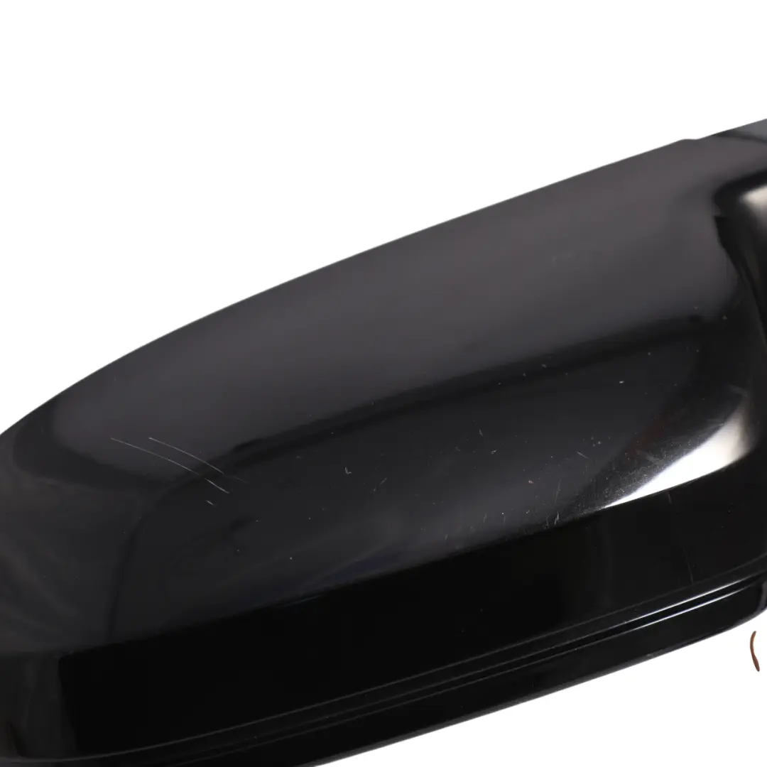 Audi A5 8T Outer Wing Mirror Power Fold Left N/S Side Brilliant Black - Y9B - SKU RHD-8T8857409K-BBL - Part number 8T8857409K