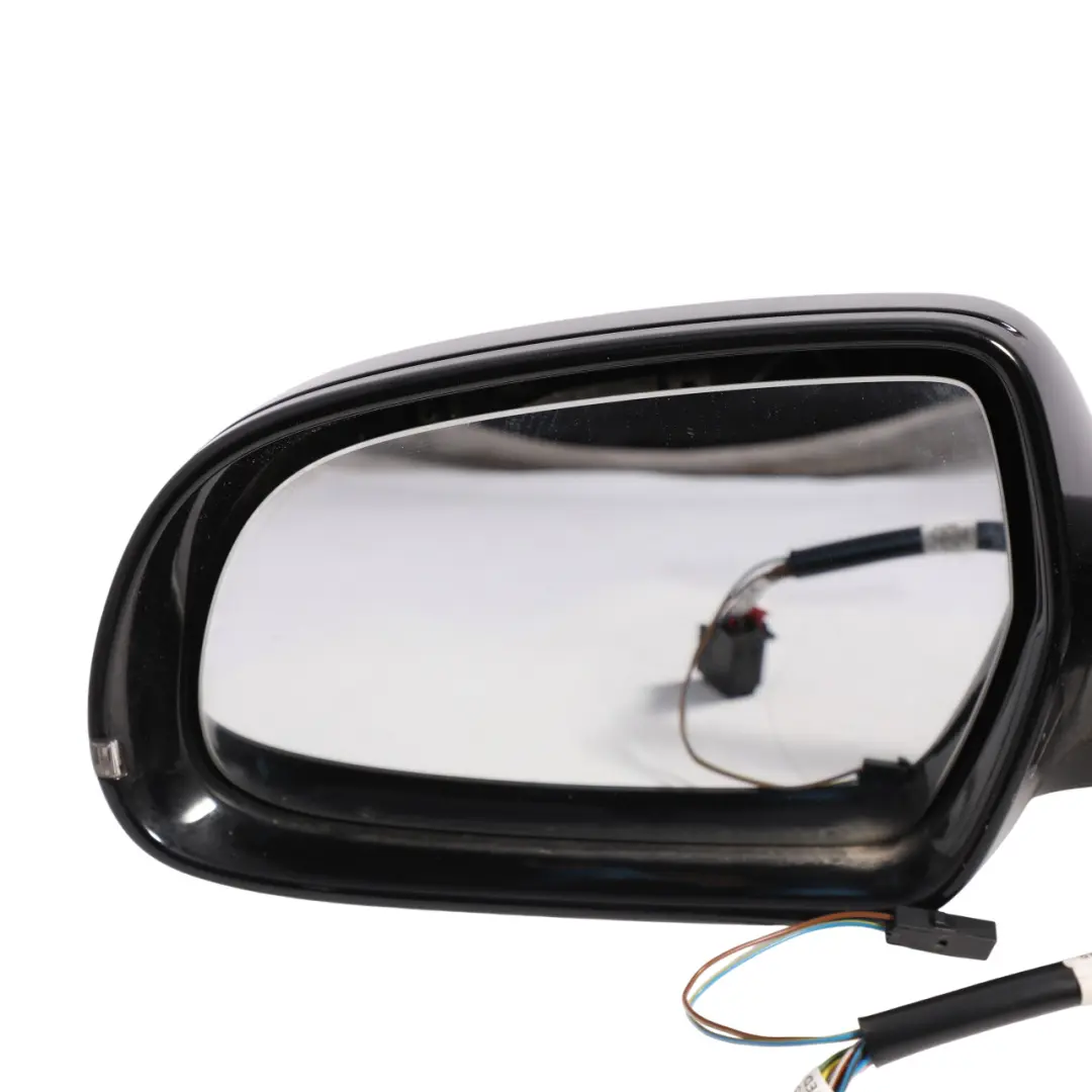 Outer Wing Mirror Power Fold Left N/S Side Brilliant Black - Y9B to Audi A5 8T with Part number 8T8857409K Audi A5 8T Outer Wing Mirror Power Fold Left N/S Side Brilliant Black - Y9B - SKU RHD-8T8857409K-BBL - Part number 8T8857409K