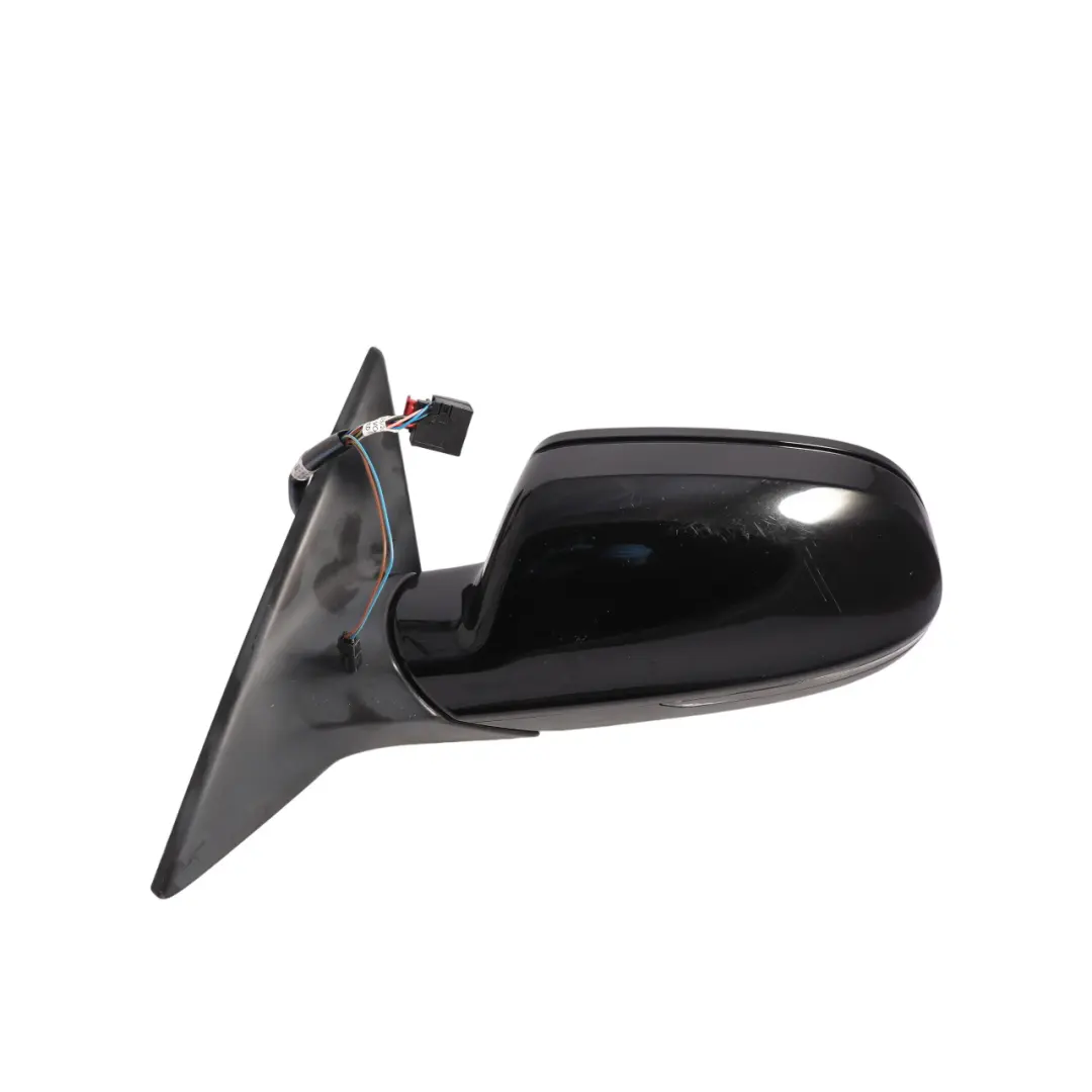 Outer Wing Mirror Power Fold Left N/S Side Brilliant Black - Y9B to Audi A5 8T with Part number 8T8857409K Audi A5 8T Outer Wing Mirror Power Fold Left N/S Side Brilliant Black - Y9B - SKU RHD-8T8857409K-BBL - Part number 8T8857409K