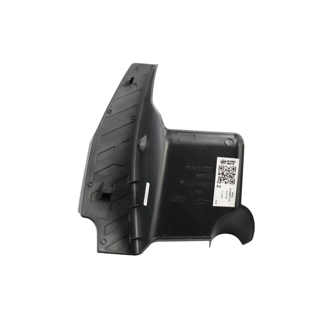 Audi Q3 8U Front Footrest Cover Trim Panel Driver's Side Black - SKU RHD-8U2864777A - Part number 8U2864777A