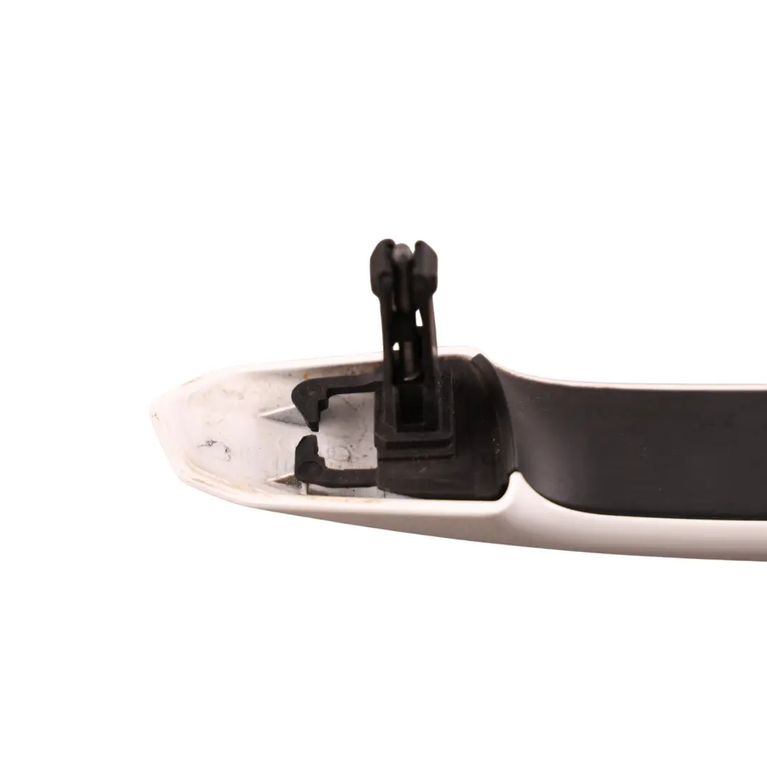 Audi A4 B9 A5 F5 Front Rear Left N/S Door Exterior Grab Handle Ibis White - Y9C - SKU 8W0837239-IWH - Part number 8W0837239