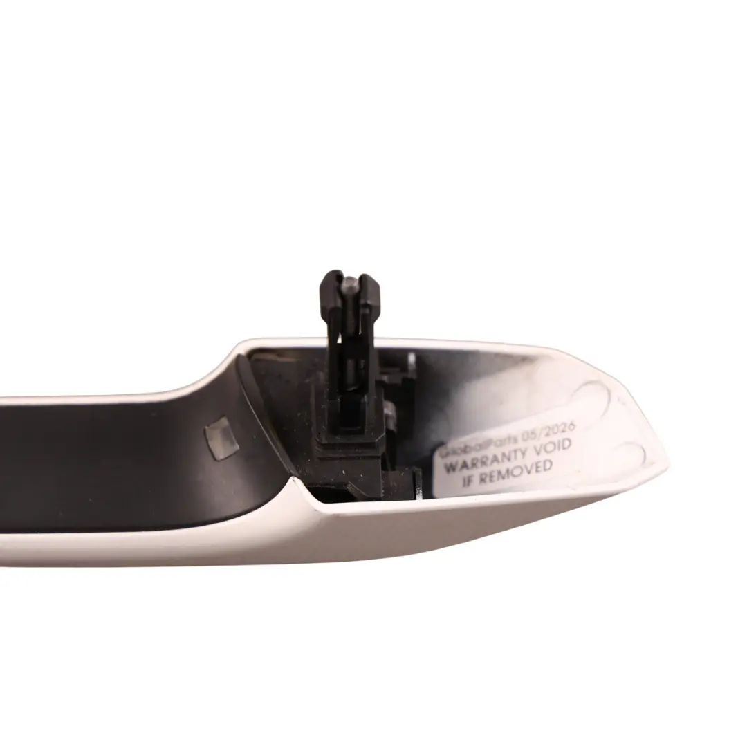 Front Rear Left N/S Door Exterior Grab Handle Ibis White - Y9C to Audi A4 B9 A5 F5 with Part number 8W0837239 Audi A4 B9 A5 F5 Front Rear Left N/S Door Exterior Grab Handle Ibis White - Y9C - SKU 8W0837239-IWH - Part number 8W0837239