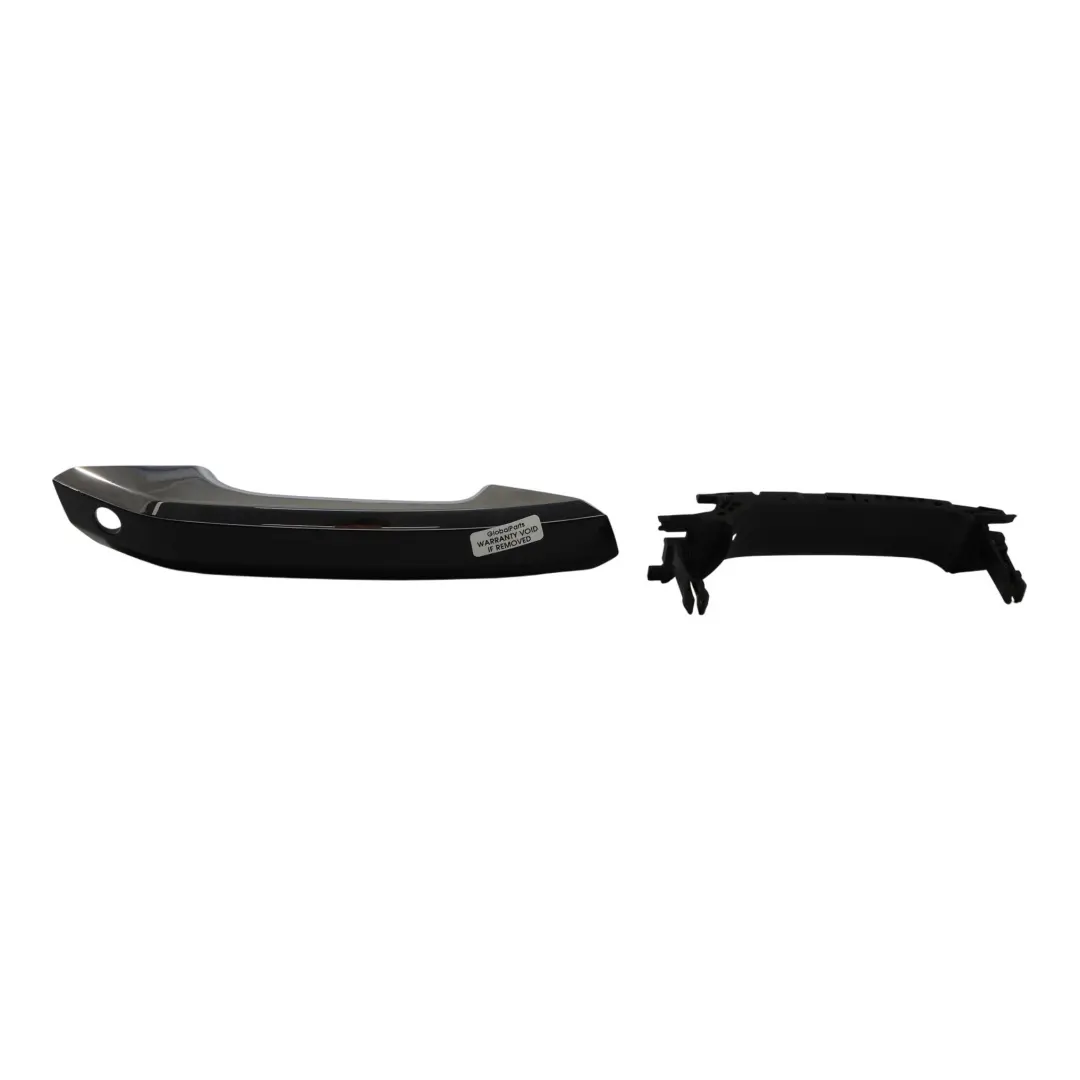 Door Grab Handle Front Right O/S Mythical Black Metallic - Y9T to Audi S5 F5 with Part number 8W2837240D Audi S5 F5 Door Grab Handle Front Right O/S Mythical Black Metallic - Y9T - SKU RHD-8W2837240D-MYB - Part number 8W2837240D