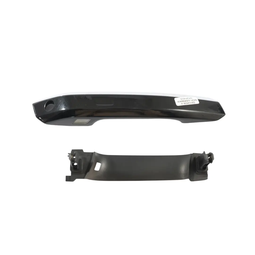Door Grab Handle Front Right O/S Mythical Black Metallic - Y9T to Audi S5 F5 with Part number 8W2837240D Audi S5 F5 Door Grab Handle Front Right O/S Mythical Black Metallic - Y9T - SKU RHD-8W2837240D-MYB - Part number 8W2837240D