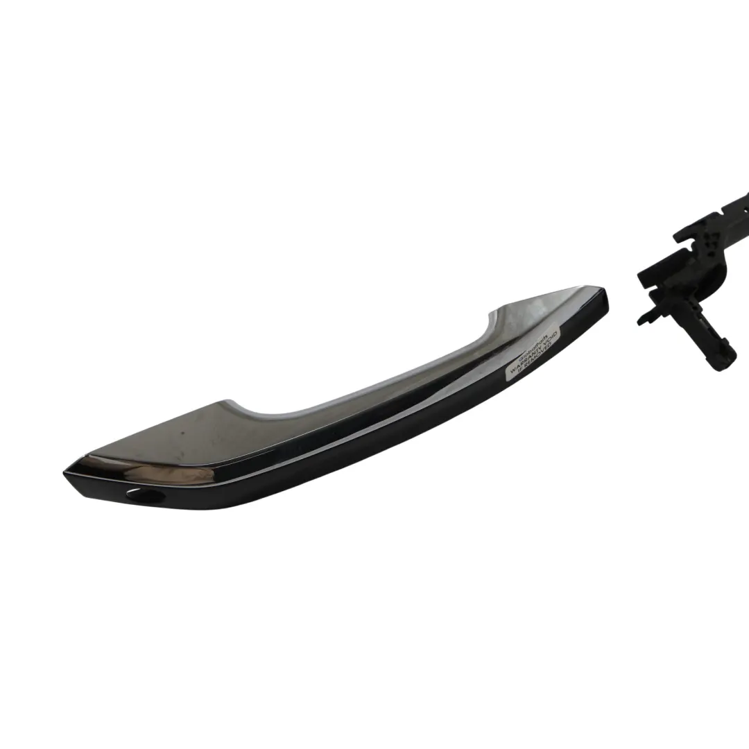 Audi S5 F5 Door Grab Handle Front Right O/S Mythical Black Metallic - Y9T - SKU RHD-8W2837240D-MYB - Part number 8W2837240D