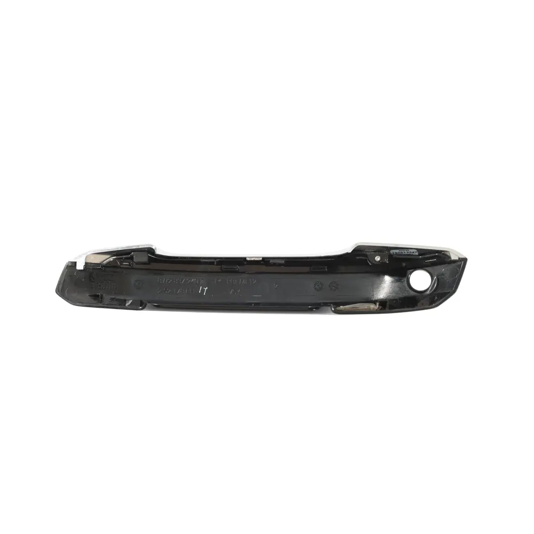 Audi S5 F5 Door Grab Handle Front Right O/S Mythical Black Metallic - Y9T - SKU RHD-8W2837240D-MYB - Part number 8W2837240D