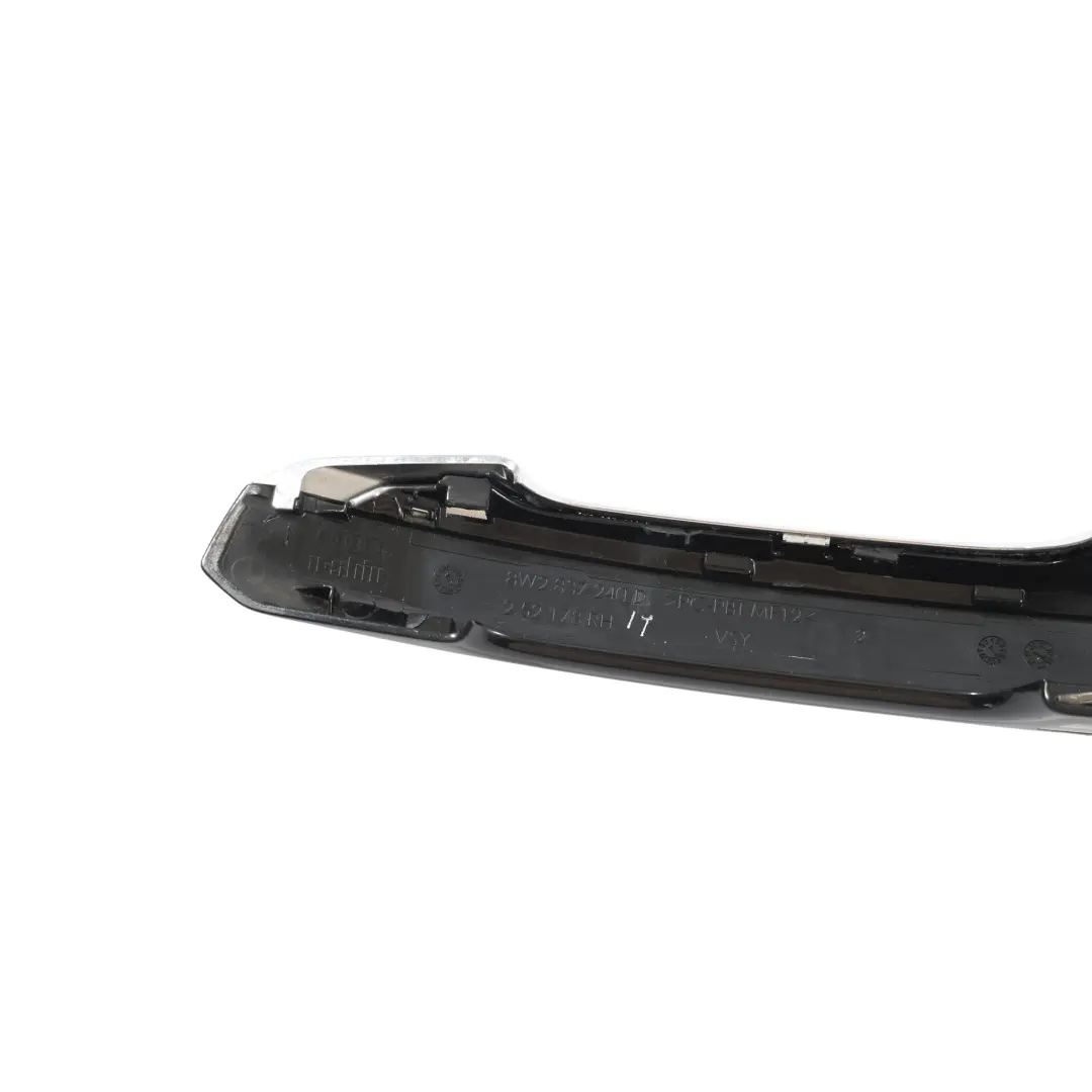 Door Grab Handle Front Right O/S Mythical Black Metallic - Y9T to Audi S5 F5 with Part number 8W2837240D Audi S5 F5 Door Grab Handle Front Right O/S Mythical Black Metallic - Y9T - SKU RHD-8W2837240D-MYB - Part number 8W2837240D