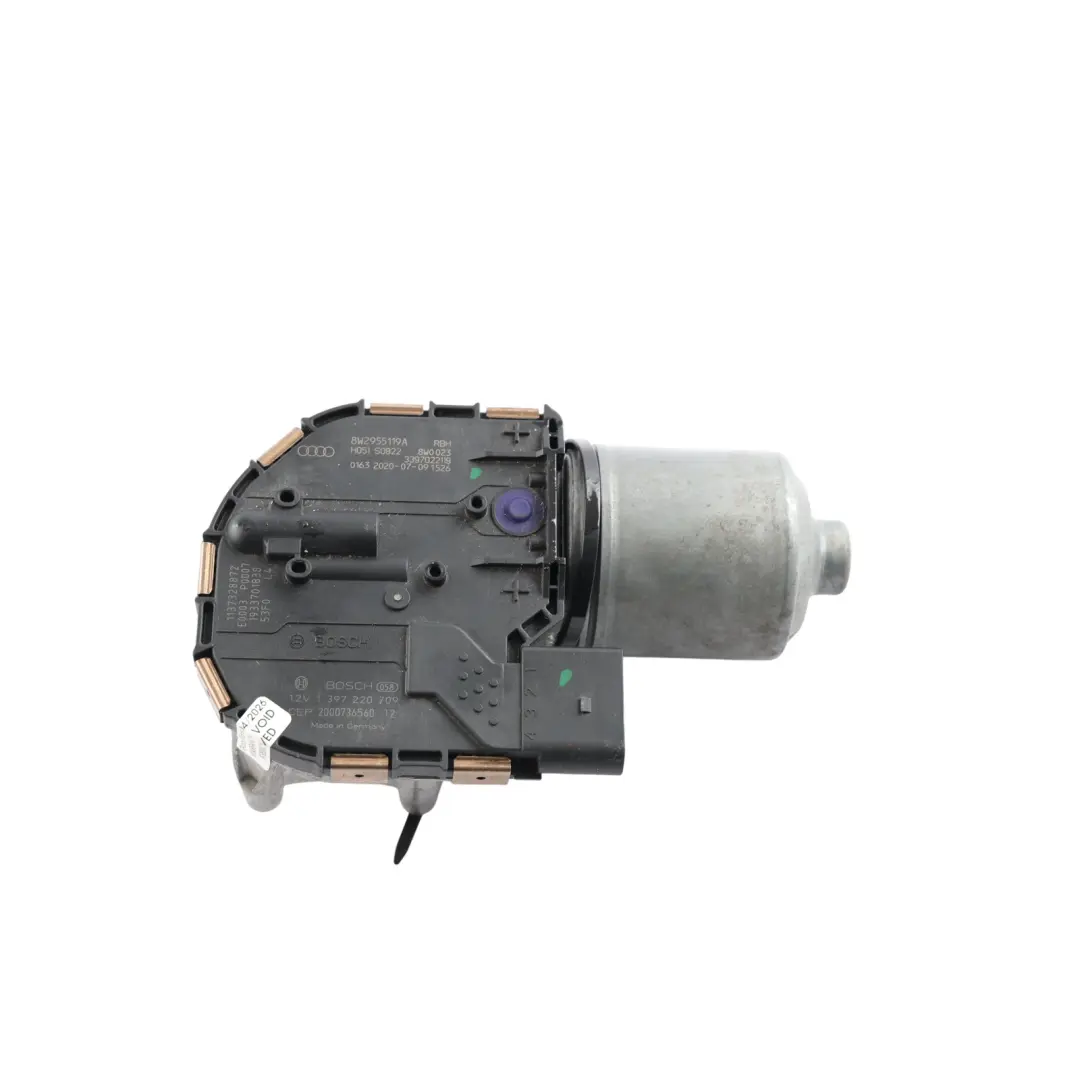 Audi A4 B9 Front Wiper Motor Windscreen Washer Arm Motor - SKU RHD-8W2955119A - Part number 8W2955119A