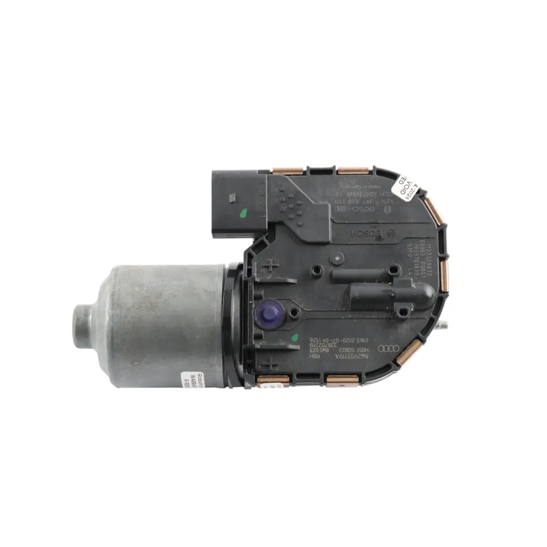 Audi A4 B9 Front Wiper Motor Windscreen Washer Arm Motor - SKU RHD-8W2955119A - Part number 8W2955119A