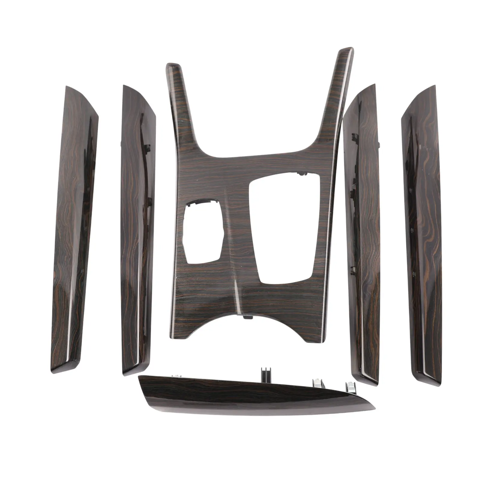 BMW X3 F25 Centre Console Cover Trim Frame Fine Wood line Wave Set Kit 9200957