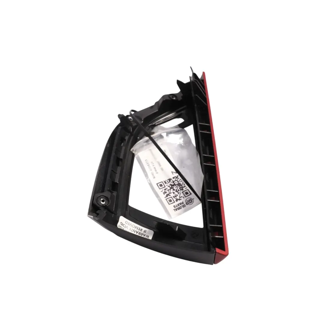 BMW F20 F21 F22 Dashboard Decor Air Vent Trim Cover Black Red Right O/S - SKU RHD-9205373 - Part number 9205373