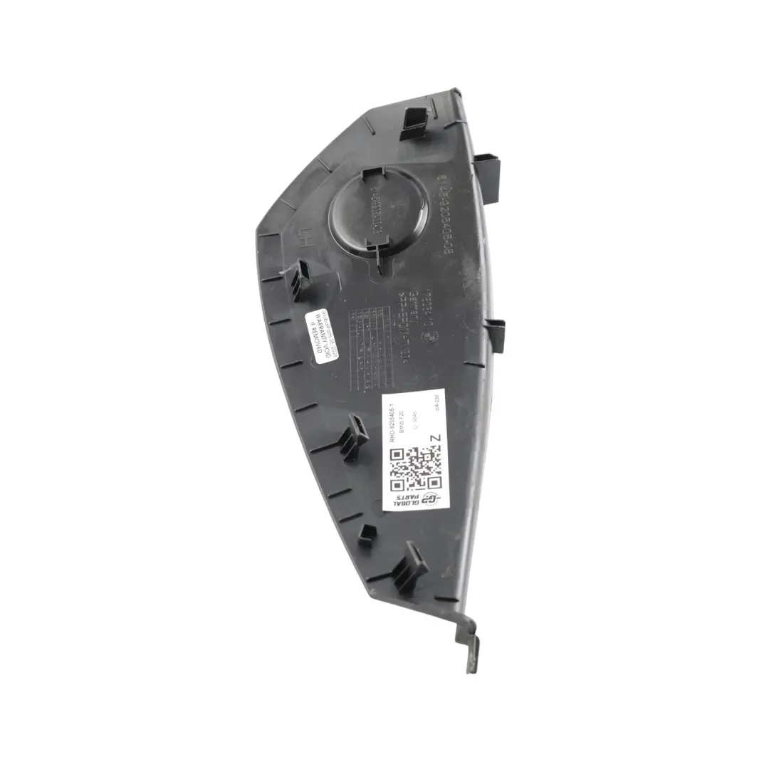 Interior Dashboard Cover Panel End Trim Black Left N/S to BMW F20 with Part number 9205405 BMW F20 Interior Dashboard Cover Panel End Trim Black Left N/S - SKU RHD-9205405-1 - Part number 9205405