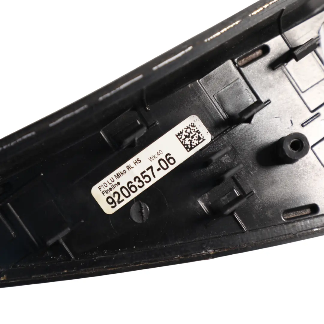 BMW F10 F11 Centre Console Cover Trim Surround Cowl - SKU RHD-9206357 - Part number 9206357