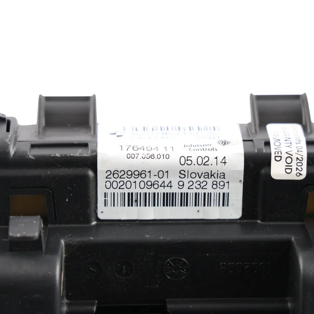 BMW F20 F21 F22 F23 Instrument Cluster Speedo Diesel Manual - SKU RHD-9334745 - Part number 9334745