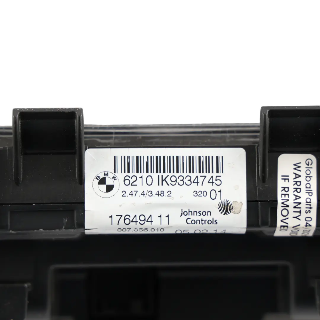 BMW F20 F21 F22 F23 Instrument Cluster Speedo Diesel Manual - SKU RHD-9334745 - Part number 9334745
