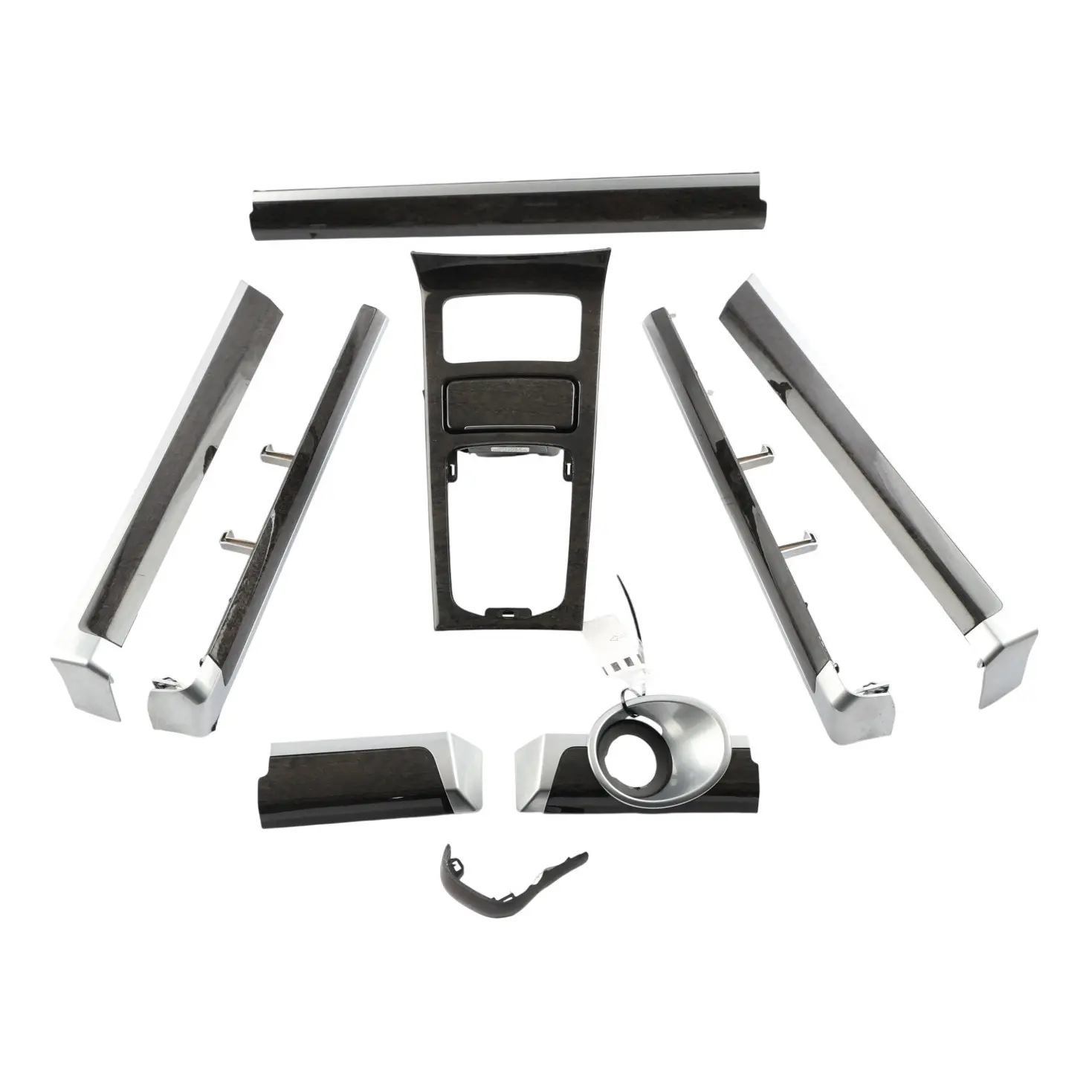 Porsche Cayenne 92A Interior Dashboard Trims Strips Complete Set Swedish Birch