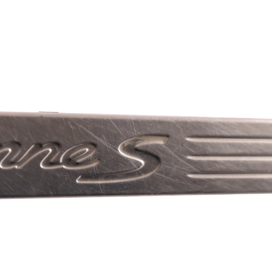 Front Sill Entrance Strip Lettering Set x2 to Porsche Cayenne 92A with Part number 95855546701 Porsche Cayenne 92A Front Sill Entrance Strip Lettering Set x2 - SKU RHD-95855546701-1 - Part number 95855546701