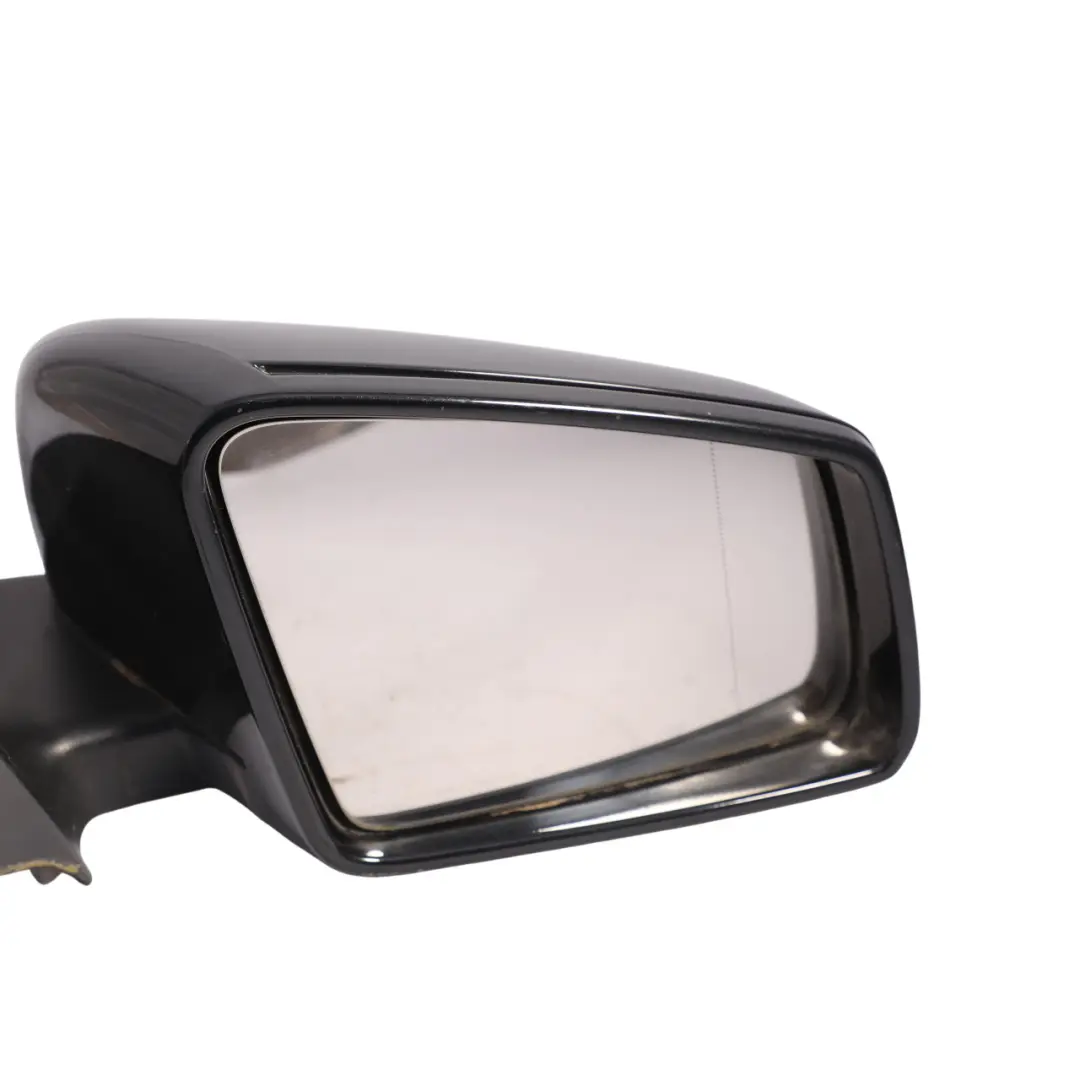 Mercedes C117 Wing Mirror Door Right O/S Kosmos Black Metallic - 191 - SKU RHD-A1178100876-KB1 - Part number A1178100876