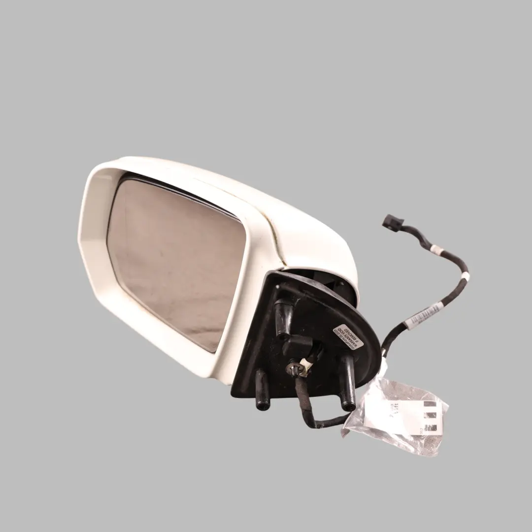 Mercedes ML W164 Wing Mirror Power Fold Left N/S Calcite White - 650 - SKU RHD-A1648102993-CW - Part number A1648102993