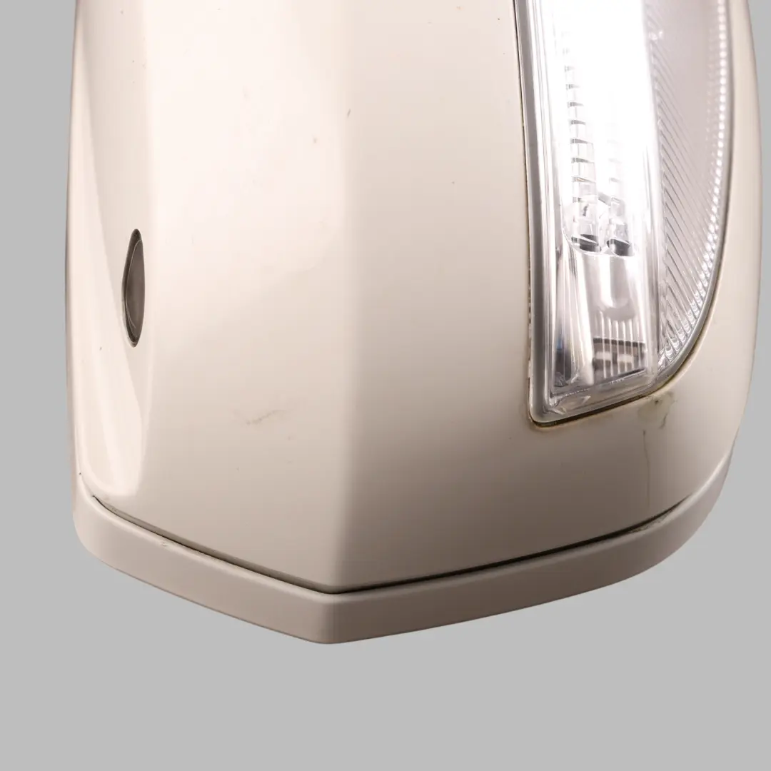Mercedes ML W164 Wing Mirror Power Fold Left N/S Calcite White - 650 - SKU RHD-A1648102993-CW - Part number A1648102993