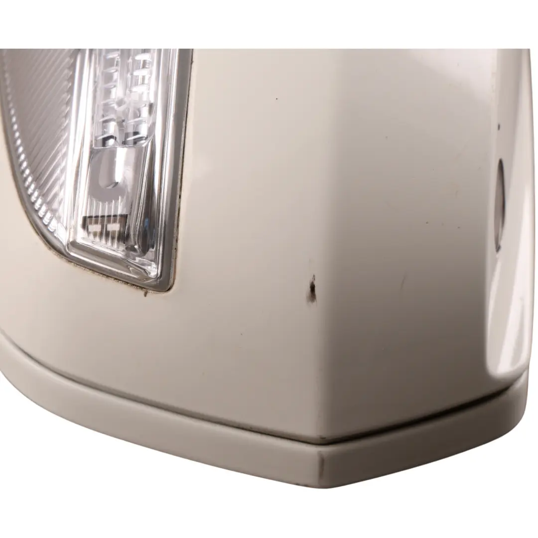 Wing Mirror Power Fold Right O/S Calcite White - 650 to Mercedes ML W164 with Part number A1648103693 Mercedes ML W164 Wing Mirror Power Fold Right O/S Calcite White - 650 - SKU RHD-A1648103693-CW - Part number A1648103693
