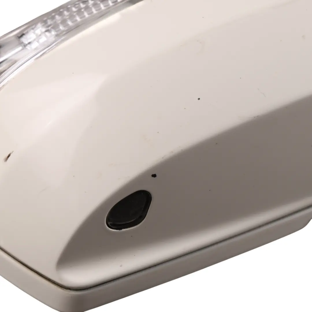 Wing Mirror Power Fold Right O/S Calcite White - 650 to Mercedes ML W164 with Part number A1648103693 Mercedes ML W164 Wing Mirror Power Fold Right O/S Calcite White - 650 - SKU RHD-A1648103693-CW - Part number A1648103693