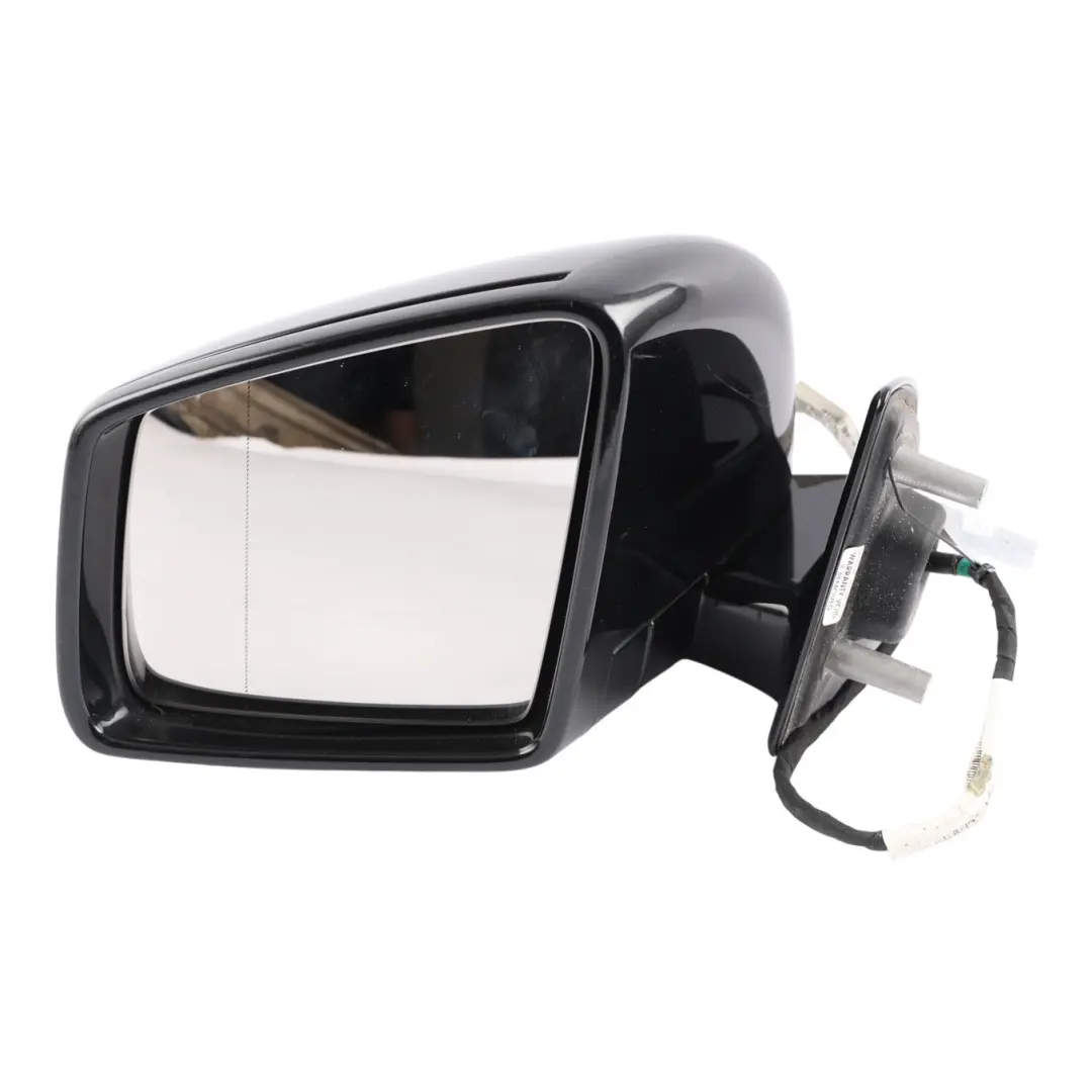 Wing Mirror Electric Outside Door Left N/S Obsidian Black - 197 to Mercedes W164 with Part number A1648105193 Mercedes W164 Wing Mirror Electric Outside Door Left N/S Obsidian Black - 197 - SKU RHD-A1648105193-OB - Part number A1648105193