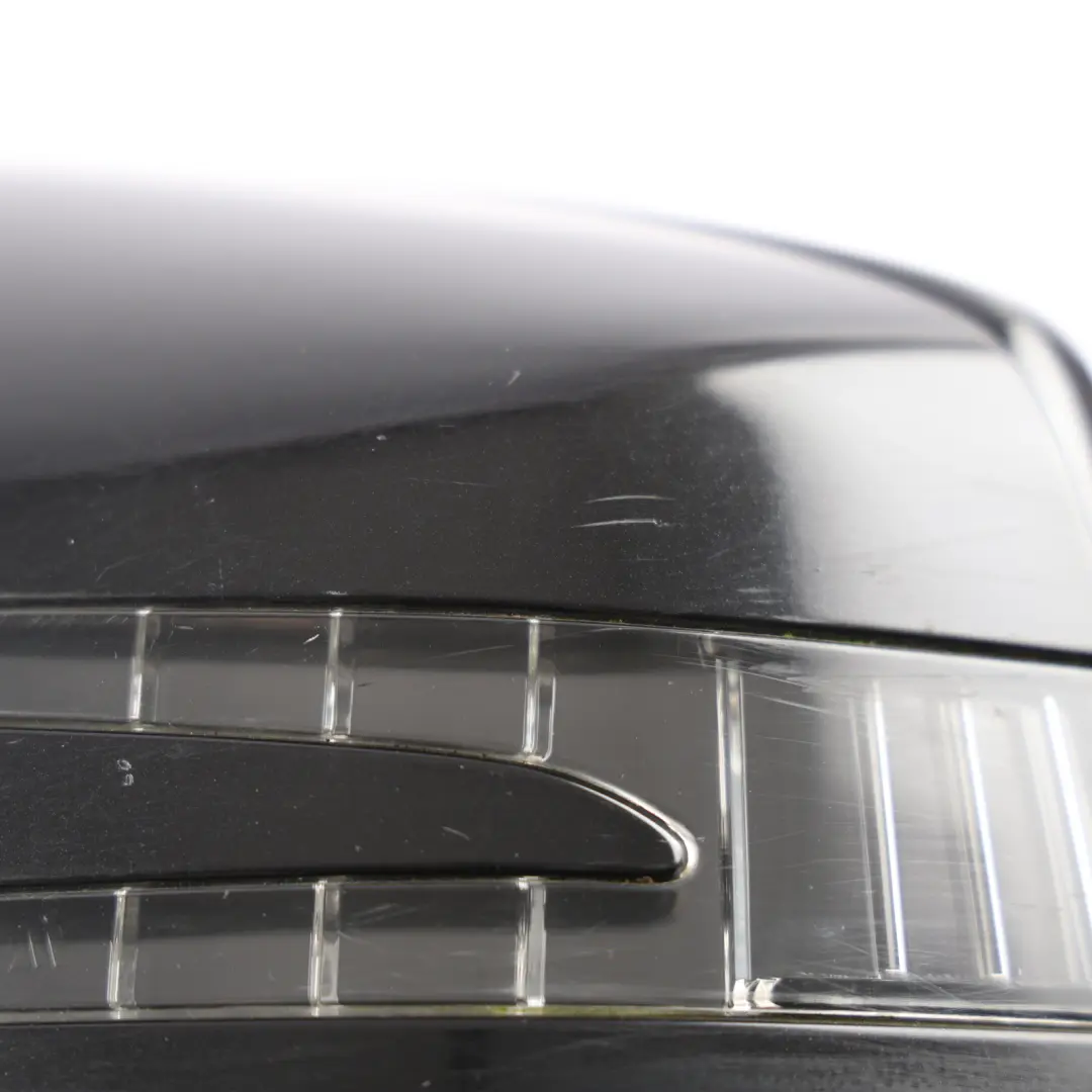 Mercedes W164 Wing Mirror Electric Outside Door Left N/S Obsidian Black - 197 - SKU RHD-A1648105193-OB - Part number A1648105193