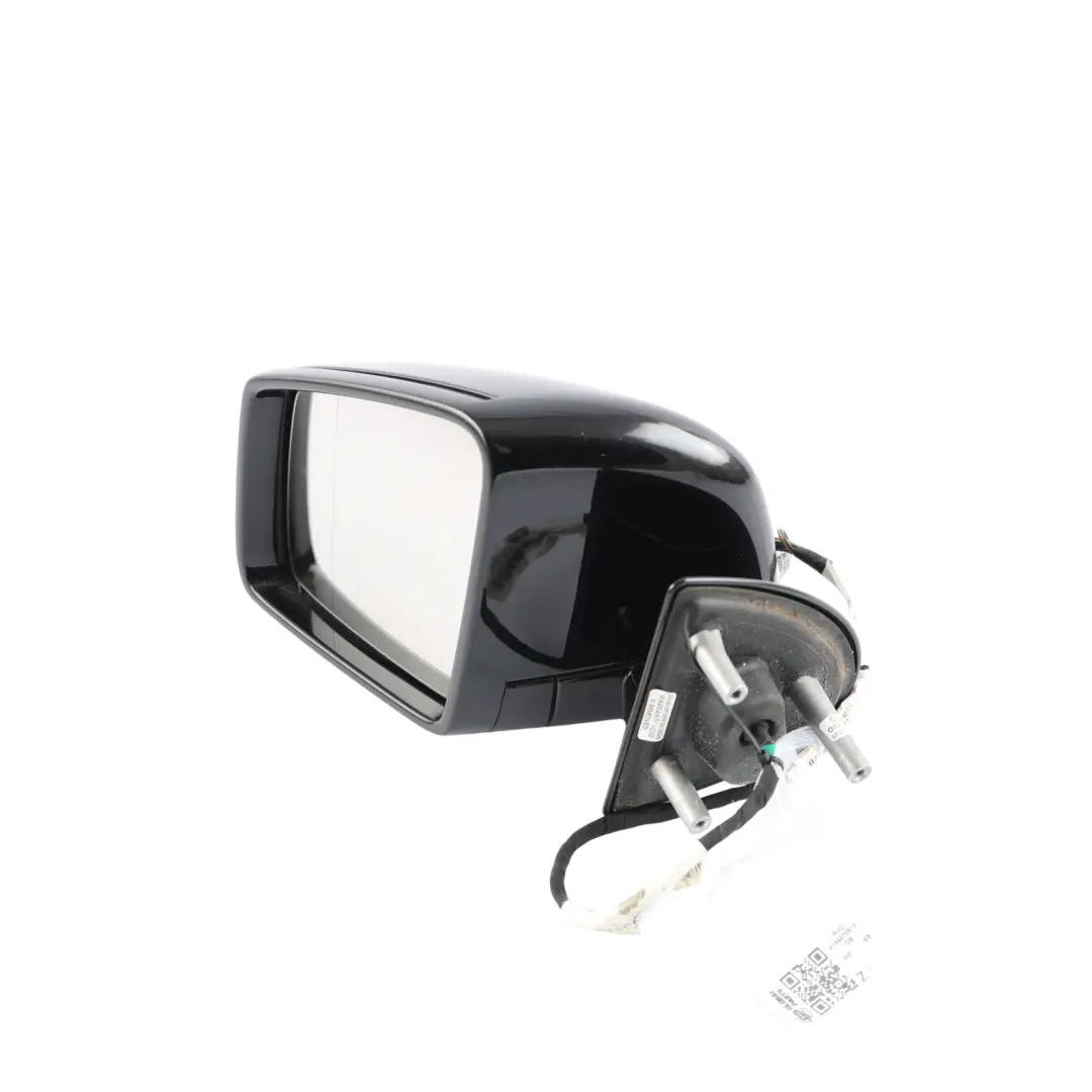 Wing Mirror Electric Outside Door Left N/S Obsidian Black - 197 to Mercedes W164 with Part number A1648105193 Mercedes W164 Wing Mirror Electric Outside Door Left N/S Obsidian Black - 197 - SKU RHD-A1648105193-OB - Part number A1648105193