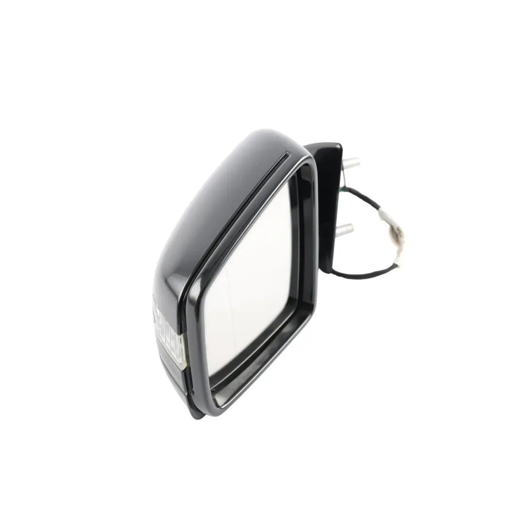 Wing Mirror Electric Outside Door Left N/S Obsidian Black - 197 to Mercedes W164 with Part number A1648105193 Mercedes W164 Wing Mirror Electric Outside Door Left N/S Obsidian Black - 197 - SKU RHD-A1648105193-OB - Part number A1648105193