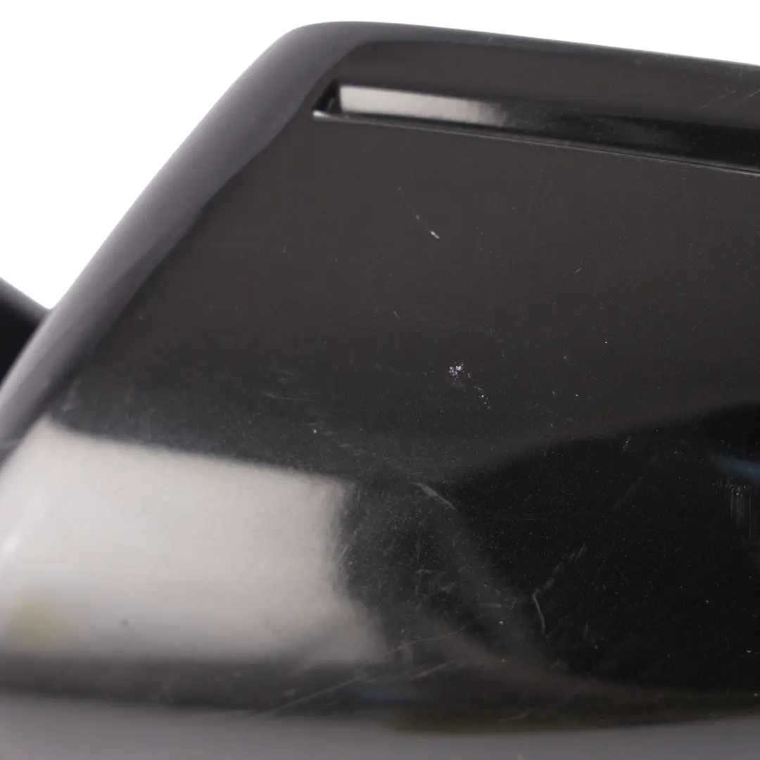 Mercedes W164 Wing Mirror Electric Outside Door Left N/S Obsidian Black - 197 - SKU RHD-A1648105193-OB - Part number A1648105193