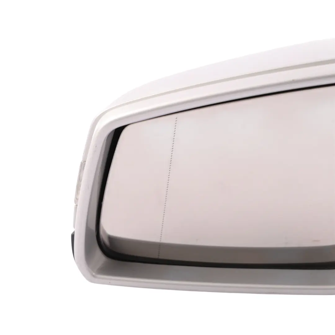 Wing Mirror Outside Power Fold Door Left N/S Polar Silver - 761 to Mercedes W176 with Part number A1768100300 Mercedes W176 Wing Mirror Outside Power Fold Door Left N/S Polar Silver - 761 - SKU RHD-A1768100300-PLS - Part number A1768100300