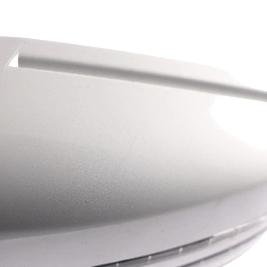 Wing Mirror Outside Power Fold Door Left N/S Polar Silver - 761 to Mercedes W176 with Part number A1768100300 Mercedes W176 Wing Mirror Outside Power Fold Door Left N/S Polar Silver - 761 - SKU RHD-A1768100300-PLS - Part number A1768100300