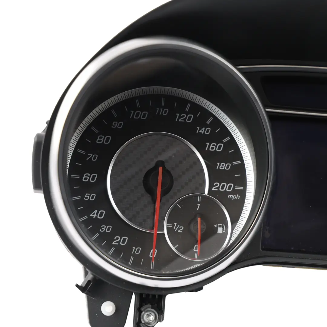 Instrument Cluster Speedo Meter Petrol Automatic to Mercedes W176 with Part number A1769006204 Mercedes W176 Instrument Cluster Speedo Meter Petrol Automatic - SKU RHD-A1769006204 - Part number A1769006204