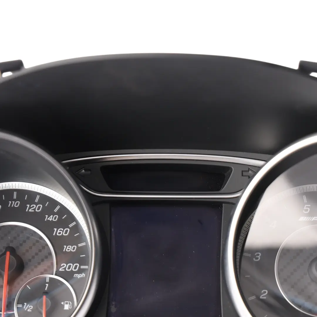 Instrument Cluster Speedo Meter Petrol Automatic to Mercedes W176 with Part number A1769006204 Mercedes W176 Instrument Cluster Speedo Meter Petrol Automatic - SKU RHD-A1769006204 - Part number A1769006204