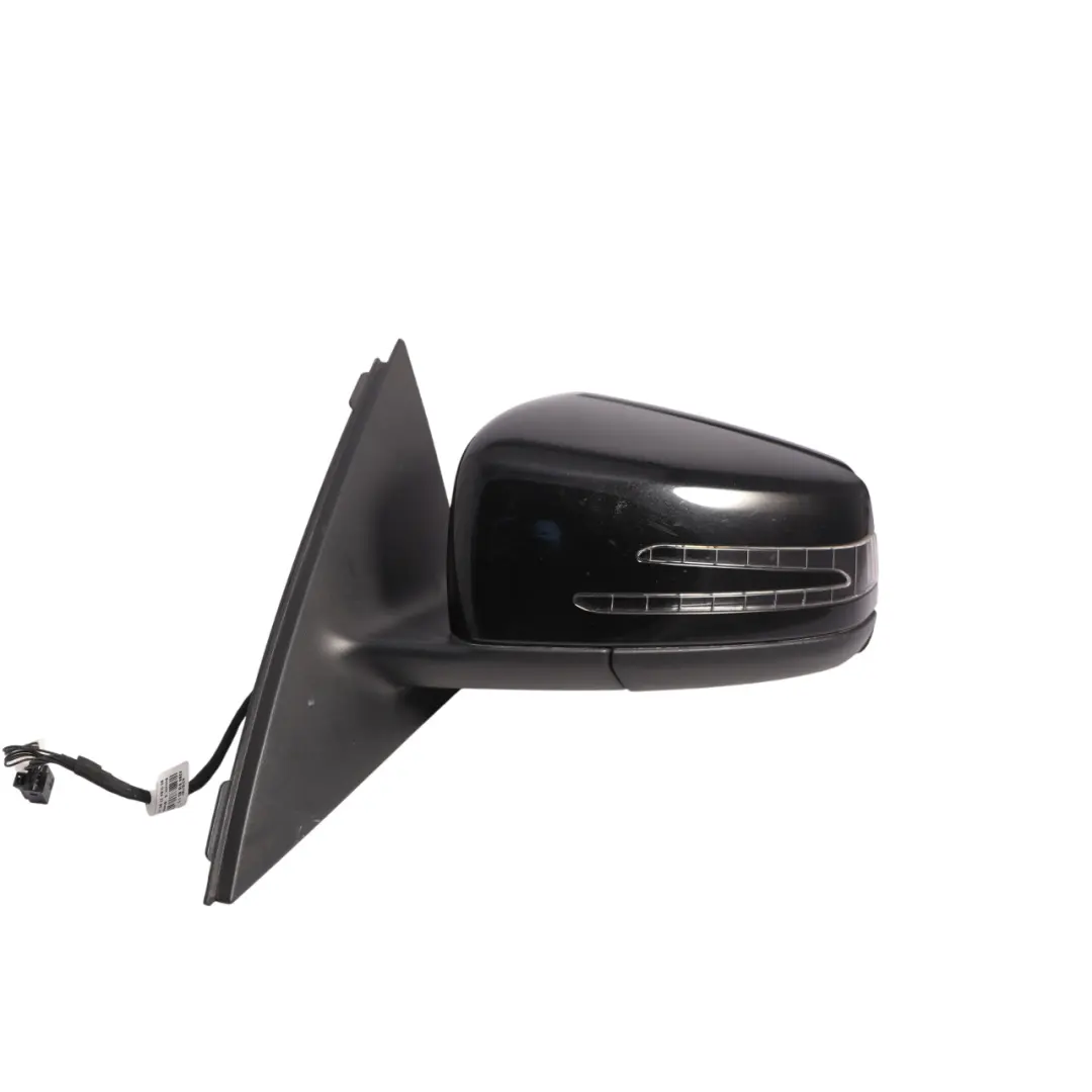 Mercedes W204 Coupe Wing Mirror Door Left N/S Obsidian Black - 197 - SKU RHD-A2048103576-OB1 - Part number A2048103576