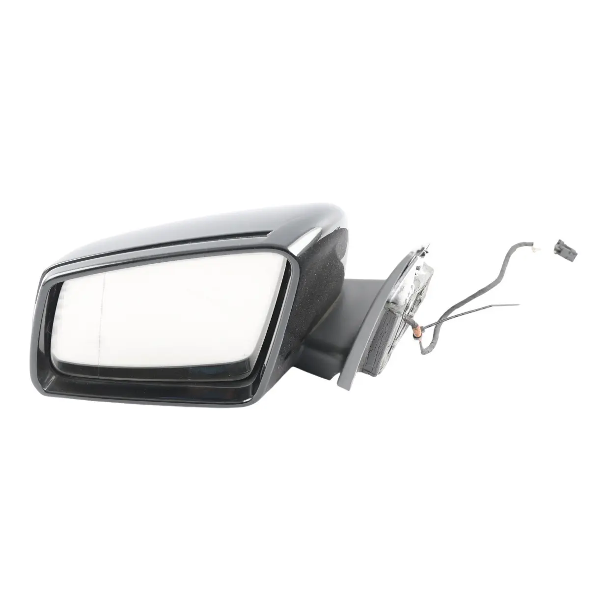 Mercedes W204 Wing Mirror Electric Left N/S Obsidian Black A2048103776