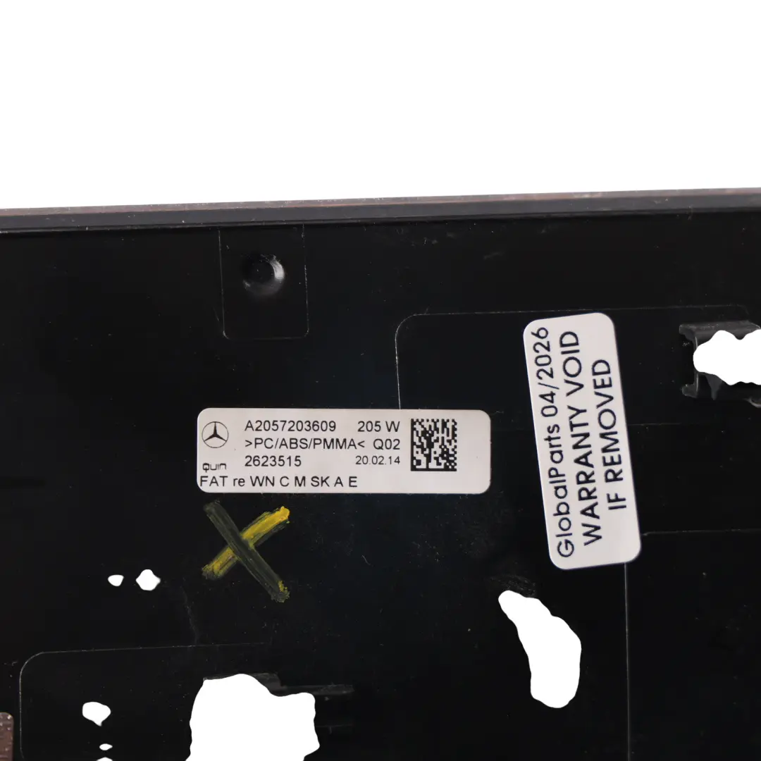 Mercedes W205 Door Moulding Panel Trim Strip Front Right O/S - SKU RHD-A2057203609 - Part number A2057203609