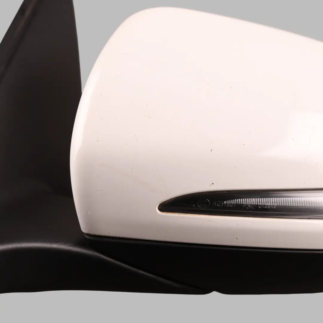 Wing Mirror Door Left N/S Outside Polar White - 149 to Mercedes W205 with Part number A2058101505 Mercedes W205 Wing Mirror Door Left N/S Outside Polar White - 149 - SKU rhd-A2058101505-POL - Part number A2058101505