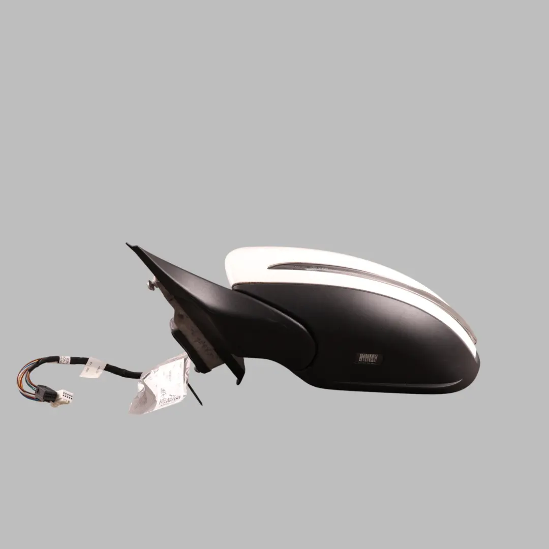 Mercedes W205 Wing Mirror Door Left N/S Outside Polar White - 149 - SKU rhd-A2058101505-POL - Part number A2058101505