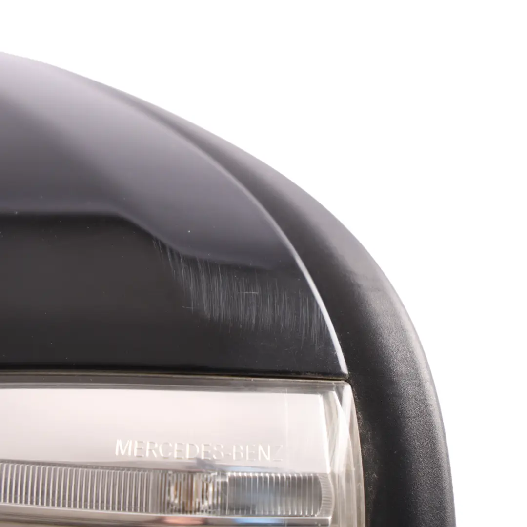 Mercedes W205 Wing Mirror Door Left N/S Outside Black - SKU RHD-A2058102502-BLA - Part number A2058102502
